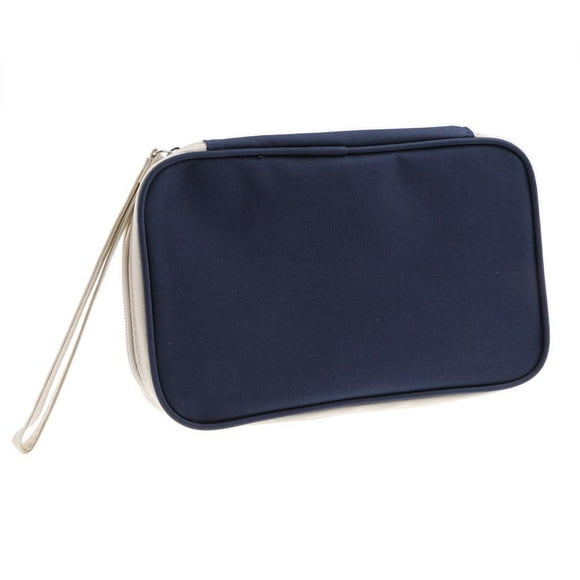 Titular de efectivo Organizador de viaje Zulema Azul 23 cm x 13.5 cm x 3 cm