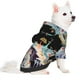 thumbnail image 2 of Balery Cute Mushroom Landscape Sudadera con Capucha para Perros Pequeños – Ropa para Mascotas, Disfraz para Perros y Gatos, Ideal para Fiestas y Cosplay-Small, 2 of 7