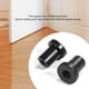 thumbnail image 5 of 4 Uds herrajes para puertas corredizas de Granero espaciadores de pista de pared conector de acero al carbono dispositivo de conexión, 5 of 5