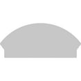 thumbnail image 5 of Ekena Millwork 30"W x 14-3/8"H x 2-3/4"P Segment Arch 4 Spoke Architectural Grade PVC Combination Pediment, 5 of 7