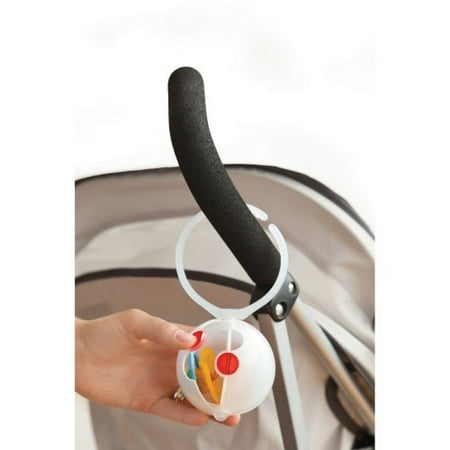 Skip Hop Grab-and-Go Double Egg Pacifier Holder, Multi