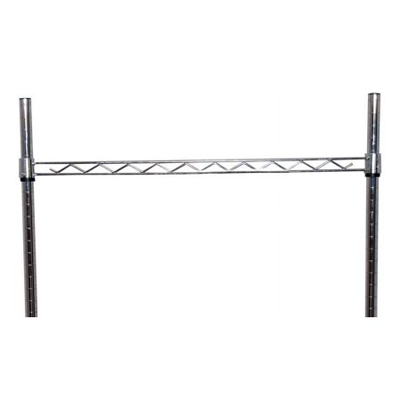 60" Wide Chrome Hang Rail