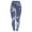 Navy, variant on Aoochasliy Womens Pants Clearance Girls Leggings Skinny Multicolor Printed High Waist Stretchy Tights Trouser Yoga Pants
