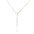 thumbnail image 3 of EHQJNJ Summer Necklace Hot Womens Circle Lariat Style Chain Jewelry Necklace Womens Necklaces Silver Layered Womens Jewelry Necklaces, 3 of 3