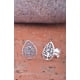 thumbnail image 3 of Aretes Árbol de la Vida con Forma de Gota para Mujer en Plata Esterlina, 3 of 6