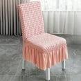 thumbnail image 4 of Jubipavy Bubble Group Chair Cover Removable And Washable Chair Cover Easy To Install And Clean Stretch Chair Cover Suitable For Home Kitchen Banquet Hotel Chair Cover, 4 of 6