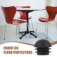 thumbnail image 3 of BESTYASH 20Ud Tapones Para Patas De Muebles Negro Para Evitar Rayones En Suelos De Hogar U Oficina, 3 of 6