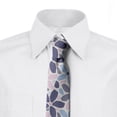 thumbnail image 2 of Flower Necktie, Polygonal Pastel Tone Petals, Dress Tie, 3.7", Multicolor, by Ambesonne, 2 of 3