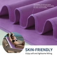 thumbnail image 6 of PiccoCasa Microfiber Quick Dry Sand Free Beach Travel Towel 30"x60" Purple, 6 of 7