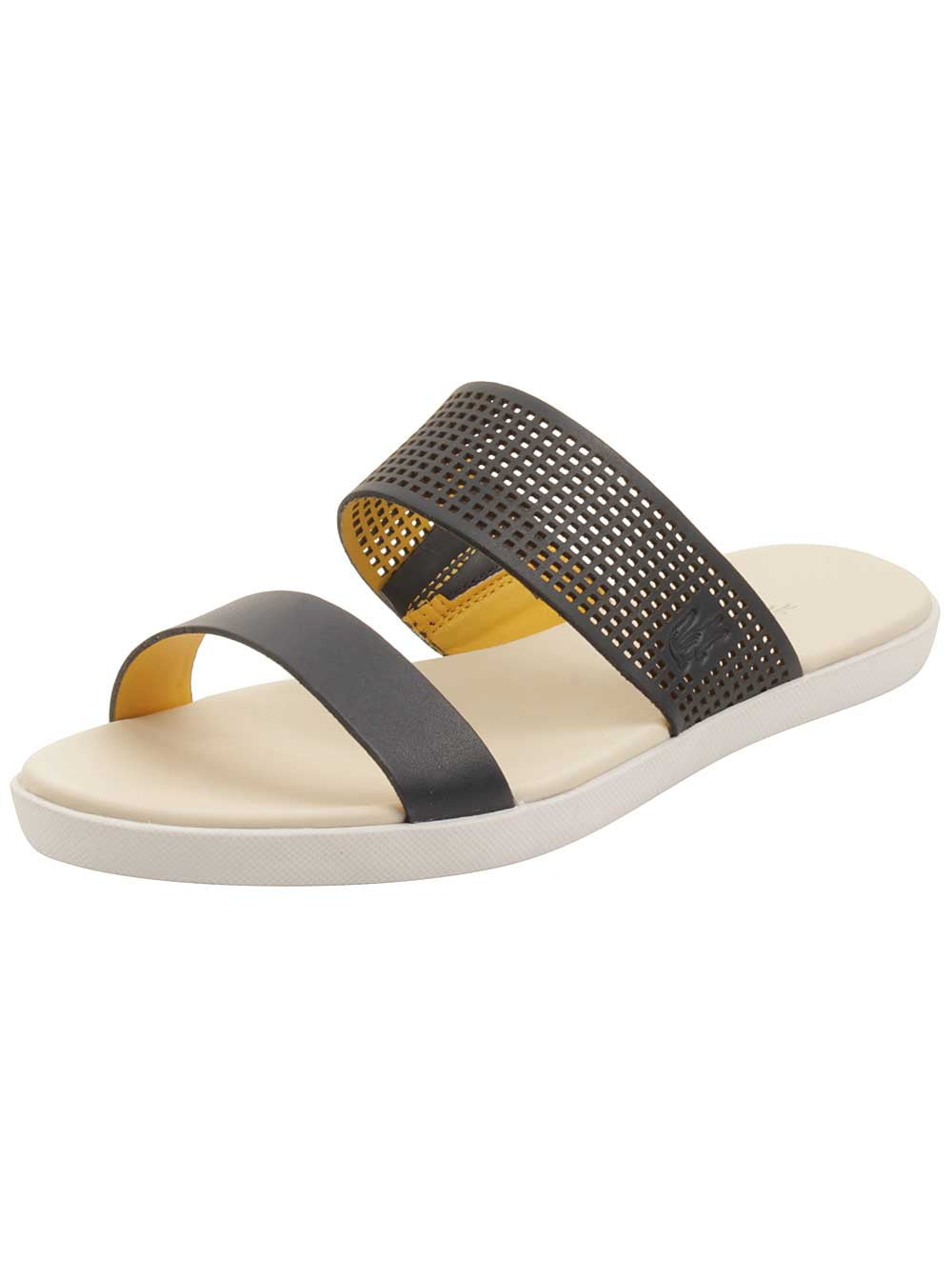 lacoste women sliders
