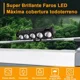 thumbnail image 4 of Faros Auxiliares Lupa Para Auto Moto Con Estrobo 2pcs, 4 of 8