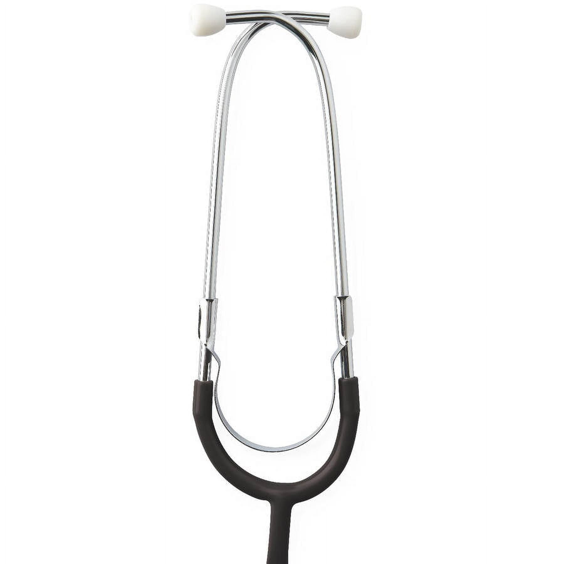 Medline Single-Head Stethoscope Black 1Ct