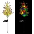 thumbnail image 1 of Orange pink Luces solares decorativas para exteriores, decoraciones navideñas para jardín, luces para caminos en el suelo, luces decorativas para árboles de pino para jardín, pati, 1 of 5