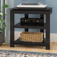 thumbnail image 2 of 26 Inch Low Profile Flat Screen TV Stand - Glass Shelf, 2 of 2