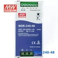 thumbnail image 3 of Mean Well WDR-240-48 Single Output Industrial Power Supply 240W 48V - DIN Rail, 3 of 5
