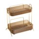 thumbnail image 4 of Estante de cosméticos de escritorio, soporte para cupcakes de frutas, bandejas de almacenamiento de mesa, organizador de joyas Marrón claro, 4 of 9