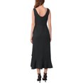 thumbnail image 3 of INSPIRE CHIC Women's Cocktail Dress Sleeveless Elegant Ruffles Split Hem Evening Party Dresses XL Black, 3 of 5