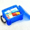 thumbnail image 4 of ACDANC Small Storage Containers with Lids,Blue Small Plastic Containers for Organizing,Small Storage Bins for Desk,Small Containers and Small Bins,Mini Transparent Storage Box, 4 of 7