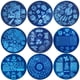 thumbnail image 3 of Minnieouse Nail Art DIY Stainless Tools Design Christmas Plates Decorations Manicure Stamping Texture Polish Geometry Set Plate Juegos de manicura, 3 of 6
