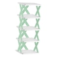 thumbnail image 2 of GROWTH TANK Foldable Shoe Rack Flower Pot Holder Vertical Multi Tiers Shoe Storage Organizer Green 5Layer 66cm, 2 of 9