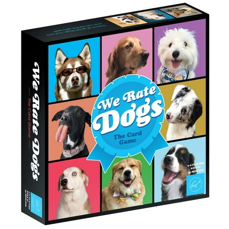We Rate Dogs! The Card Game  For 3-6 Players, Ages 8+ - Fast-Paced Card Game Where Good Dogs Compete to be the Very Best  Based on Wildly Popular @WeRateDogs Twitter (Best Card Counting Strategy)