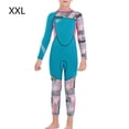 thumbnail image 2 of Pantalones largos de manga larga a prueba de frío, gran calidad, traje de neopreno, protectores contra sarpullidos, trajes de esnórquel antipicaduras para mantener el calor para niños, azul XXL 2.5 MM Inevent OD003677-10, 2 of 7