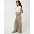thumbnail image 3 of High Waist Pleated Wide Leg Pants, 3 of 6