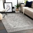 thumbnail image 2 of Surya Monte Carlo MNC-2321 63 x 87" Rectangle Fabric Area Rug in Light Gray, 2 of 7