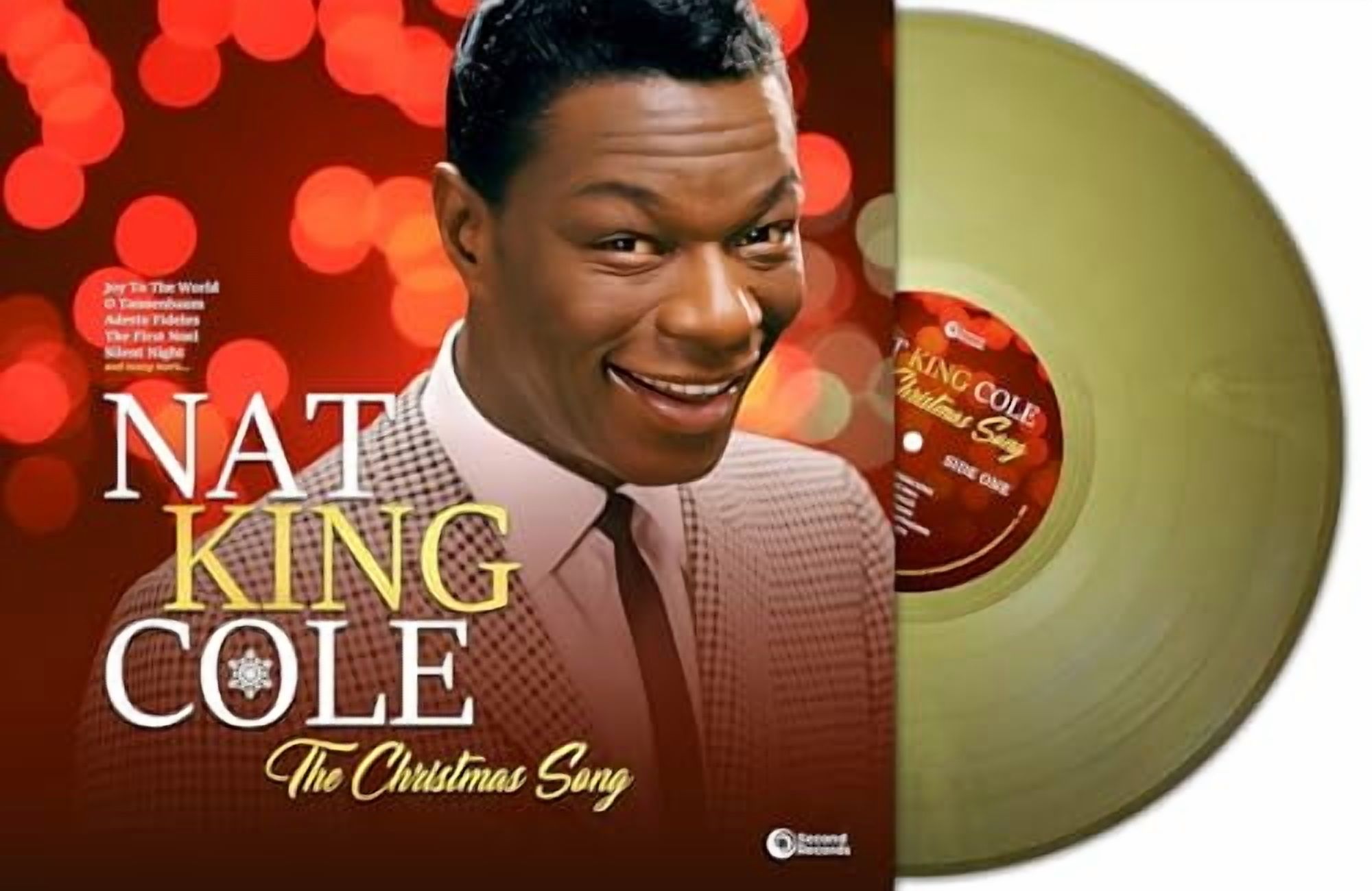 Nat King Cole - The Christmas Song - Holiday Music Colour Vinyl LP