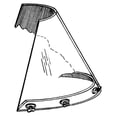 thumbnail image 3 of T-H Marine Boat Windshield Mount Fastener WSH-1PR-DP Boat Washdown Fitting; Makes Installation And Removing Windshield Simple; Black; Set Of 2, 3 of 3