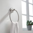 thumbnail image 2 of Kibi Circular 2-Piece Bathroom Hardware Set, 2 of 2