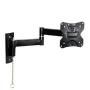 RV TV Mount, lockable with chain release, 2311l full motion perfect for rvs campers trucks articulating arm tilts swivels fits screens up to 42 and 33 lbs vesa up to 100x100