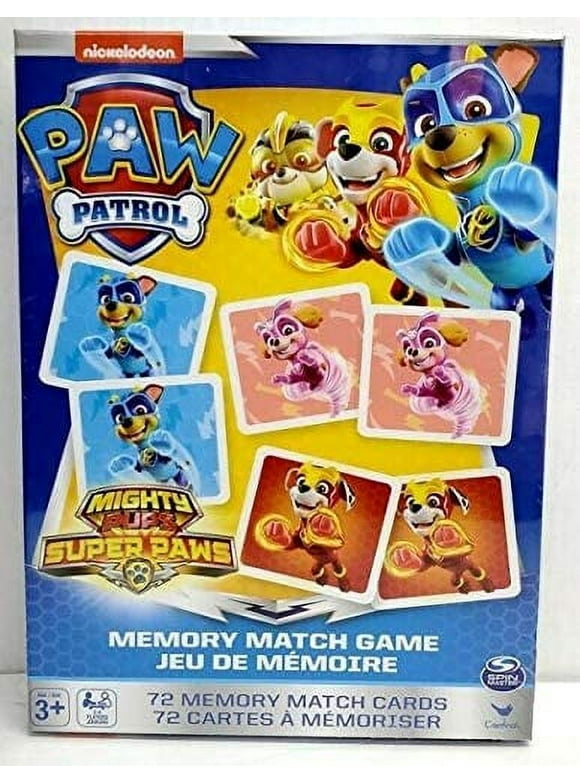 Nickelodeon's PAW Patrol Memory Matching Game