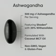 thumbnail image 2 of Sports Research® Ashwagandha 500mg - Natural Stress & Anxiety Support Supplement (120 Veggie Softgels), 2 of 7