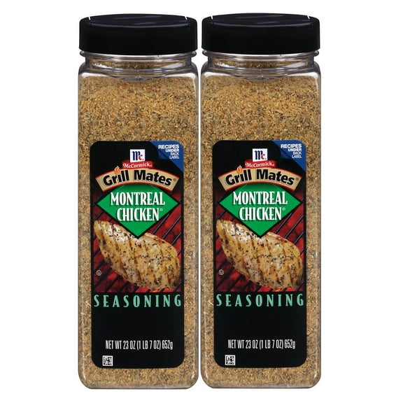 2 Pack | McCormick Grill Mates Montreal Chicken Seasoning, 23 oz