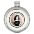thumbnail image 1 of Hot Mess Woman Mug Shot Round Stainless Steel 5oz Hip Drink Flask, 1 of 3