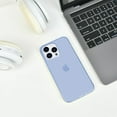thumbnail image 2 of Case for iPhone 12 Pro 6.1 Inches, Transparent Silky Soft Touch Ultra-Thin Lightweight Shock Proof and Scratch-Proof Whole Body Protection Phone(Clear Light Blue), 2 of 14