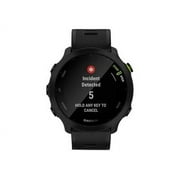 GARMIN Forerunner 55 GPS Black Plastic Case, up to 2 Weeks of Battery Life, 1 Pack