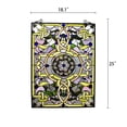 thumbnail image 3 of RADIANCE Goods Tiffany-Style Victorian Window Panel 24" Height, 3 of 3
