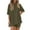 Army Green, variant on LOVZFMLL Two Piece Sets for Women Summer Casual Oversized Shirts Biker Shorts Lounge Sets Matching Clothing Going Out Pink L