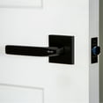 thumbnail image 5 of Viaggio Qadbll_Psg_238_Rh Quadrato Right Handed Solid Brass Passage Door Lever Set -, 5 of 7