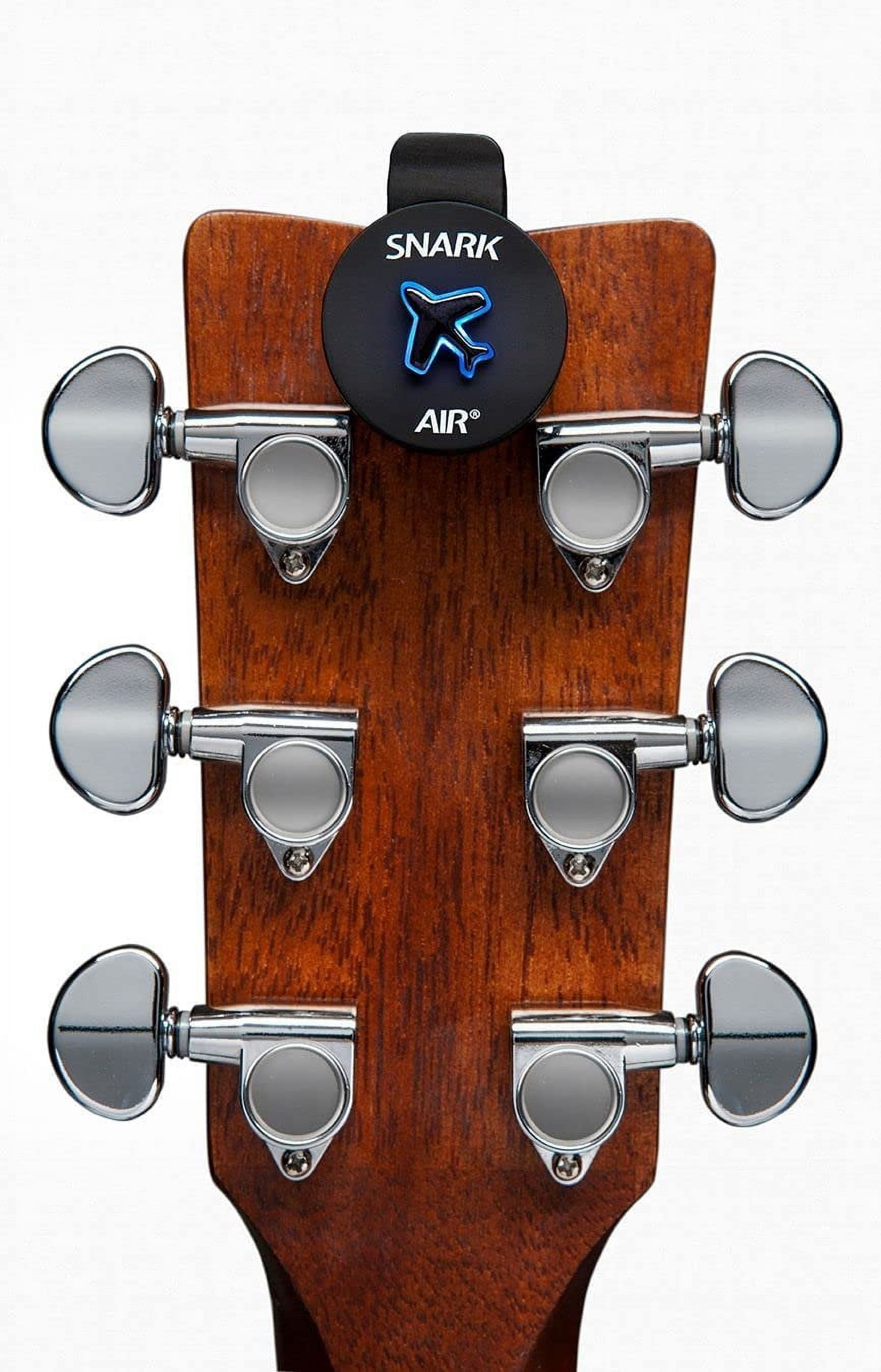 Snark AIR Low Profile Rechargeable Clip-on Tuner for Guitar, Bass, Ukulele, More