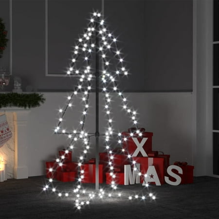 

WONISOLI Christmas Cone Tree 160 LEDs Indoor and Outdoor 30.7 x47.2