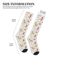 thumbnail image 2 of Lsque Cute Little Animals Pattern Sport Compression Socks for Men & Women 15-20 mmHg Knee High Nurse Pregnant Running Medical and Travel Athletic, 2 of 6