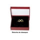 thumbnail image 2 of Anillo infinito #7 Oro 10K Horoz W1647, 2 of 3
