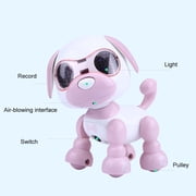 LYUMO Educational Gift, Smart Dog,Robot Dog Pet Toy Smart Kids Interactive Walking Sound Puppy LED Record Educational Gift