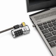 Kensington ClickSafe Universal Combination Laptop Lock, Master Coded