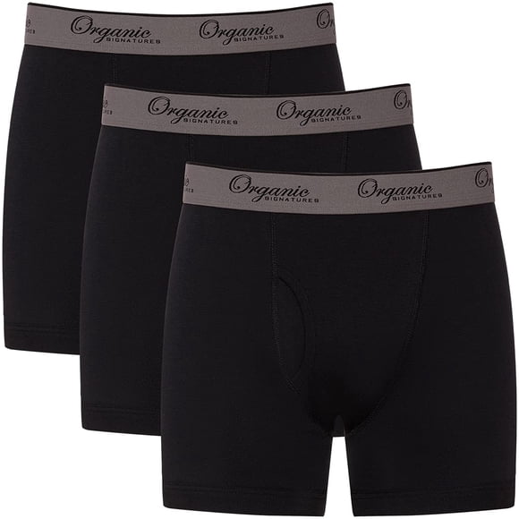Calzoncillos tipo bóxer de algodón suave y cómodo de Organic Signature