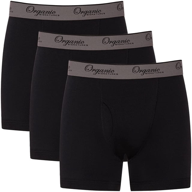 Calzoncillos tipo bóxer de algodón suave y cómodo de Organic Signature