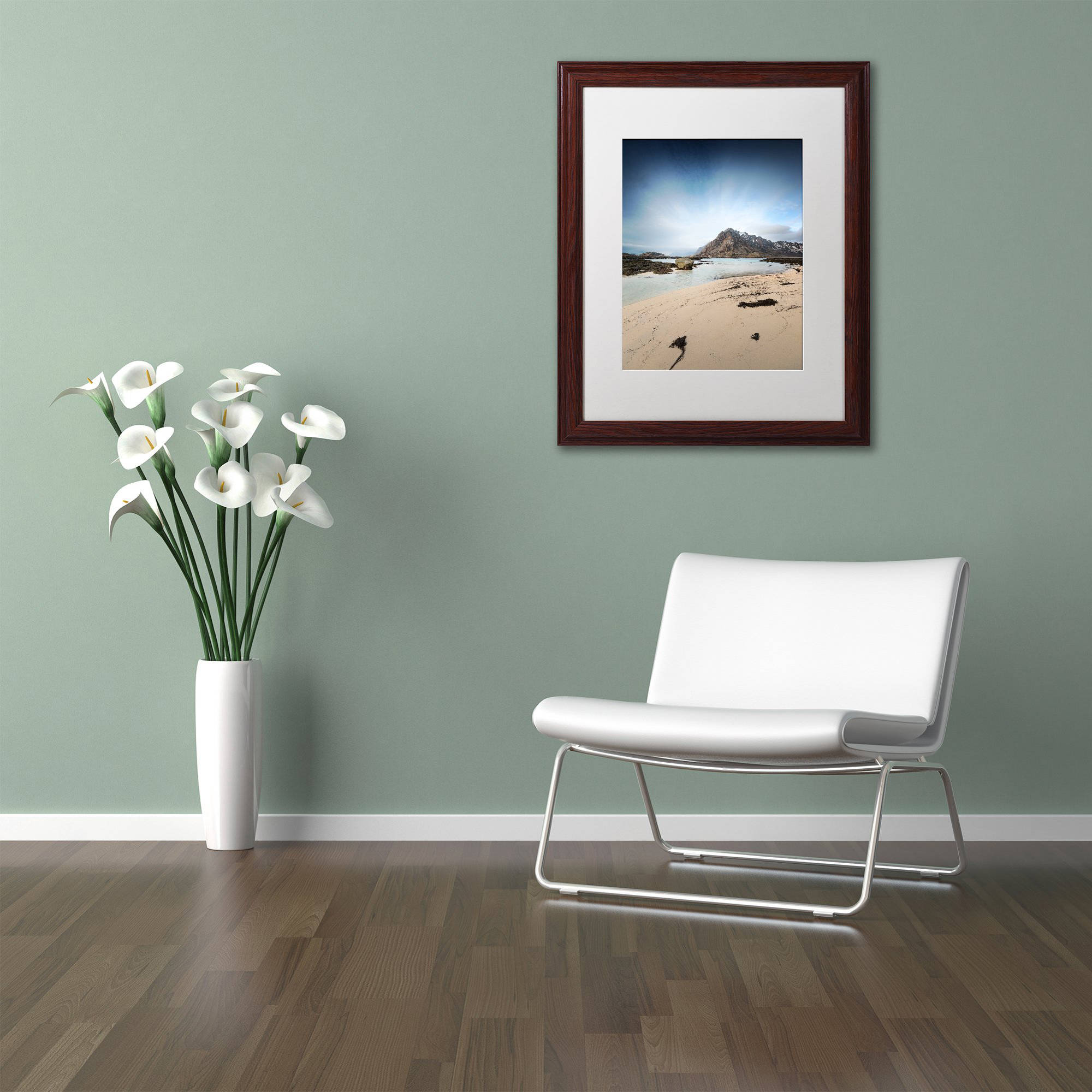 Trademark Fine Art "The Little Things" Canvas Art by Philippe Sainte-Laudy, White Matte, Wood Frame